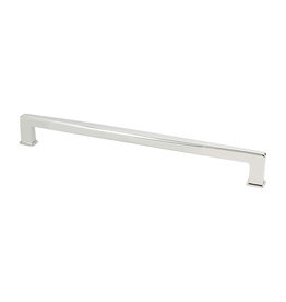 Berenson Subtle Surge Appliance Pull Polished Nickel - 12 in
