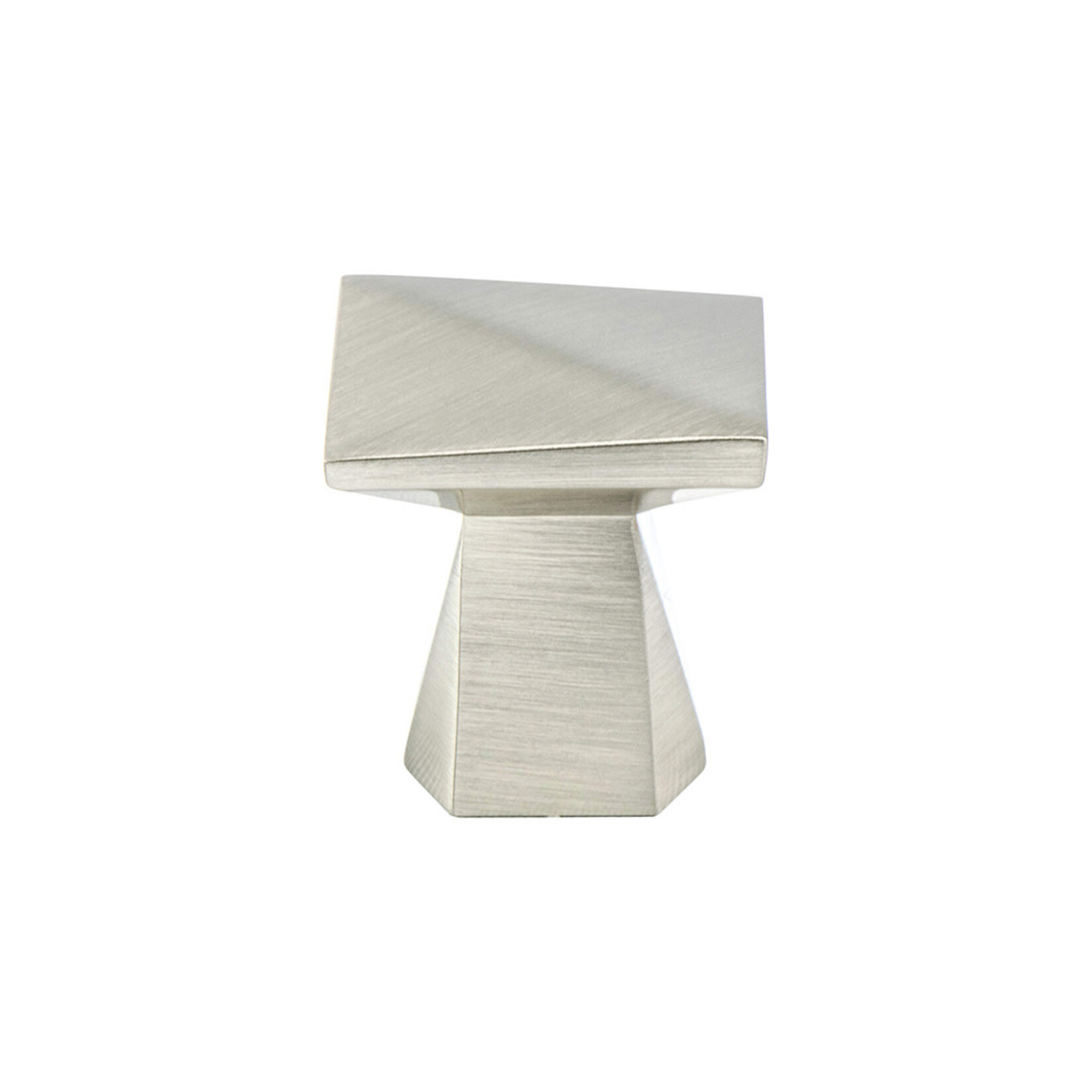Berenson Swagger Knob Brushed Nickel - 1 3/16 in