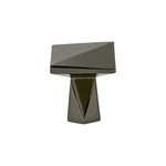 Berenson Swagger Knob Black Nickel - 1 3/16 in