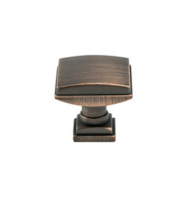 Berenson Tailored Traditional Knob Verona Bronze - 1 1/4 in