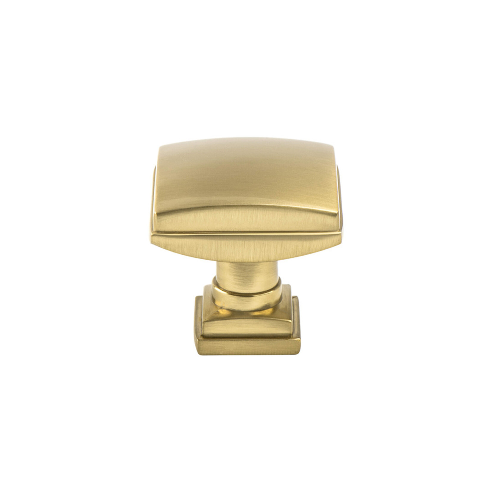 Berenson Tailored Traditional Knob Modern Brushed Gold - 1 1/4 in