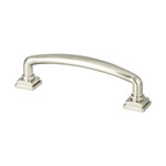 Berenson Tailored Traditional Pull Brushed Nickel - 3 3/4 in