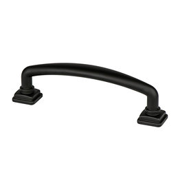 Berenson Tailored Traditional Pull Matte Black - 3 3/4 in