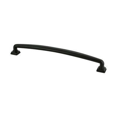 Berenson Tailored Traditional Pull Matte Black - 8 13/16 in