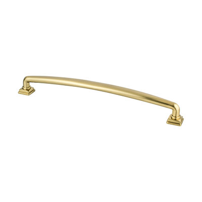Berenson Tailored Traditional Pull Modern Brushed Gold - 8 13/16 in