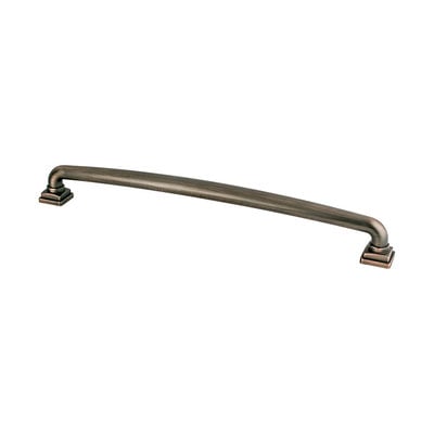 Berenson Tailored Traditional Appliance Pull Verona Bronze - 12 in