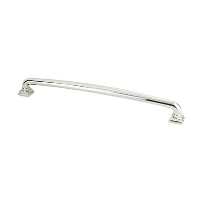 Berenson Tailored Traditional Appliance Pull Polished Nickel - 12 in
