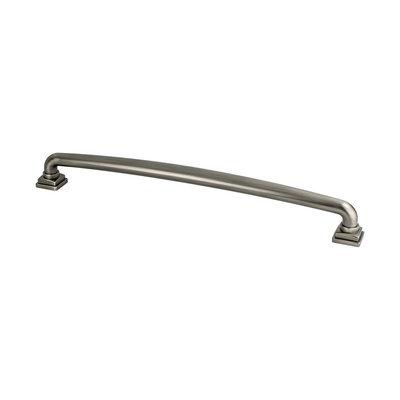 Berenson Tailored Traditional Appliance Pull Vintage Nickel - 12 in