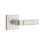 Emtek Aston Dummy Lever Satin Nickel - Square Rosette