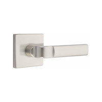 Aston Dummy Lever Satin Nickel - Square Rosette