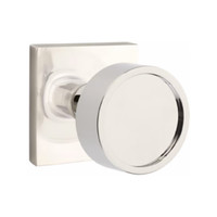 Verve Dummy Knob Polished Nickel - Square Rosette