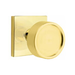 Emtek Verve Dummy Knob Unlacquered Brass - Square Rosette