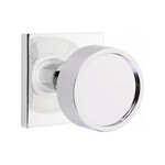 Emtek Verve Privacy Knob Polished Chrome - Square Rosette