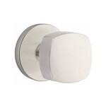 Emtek Freestone Passage Knob Satin Nickel - Disk Rosette