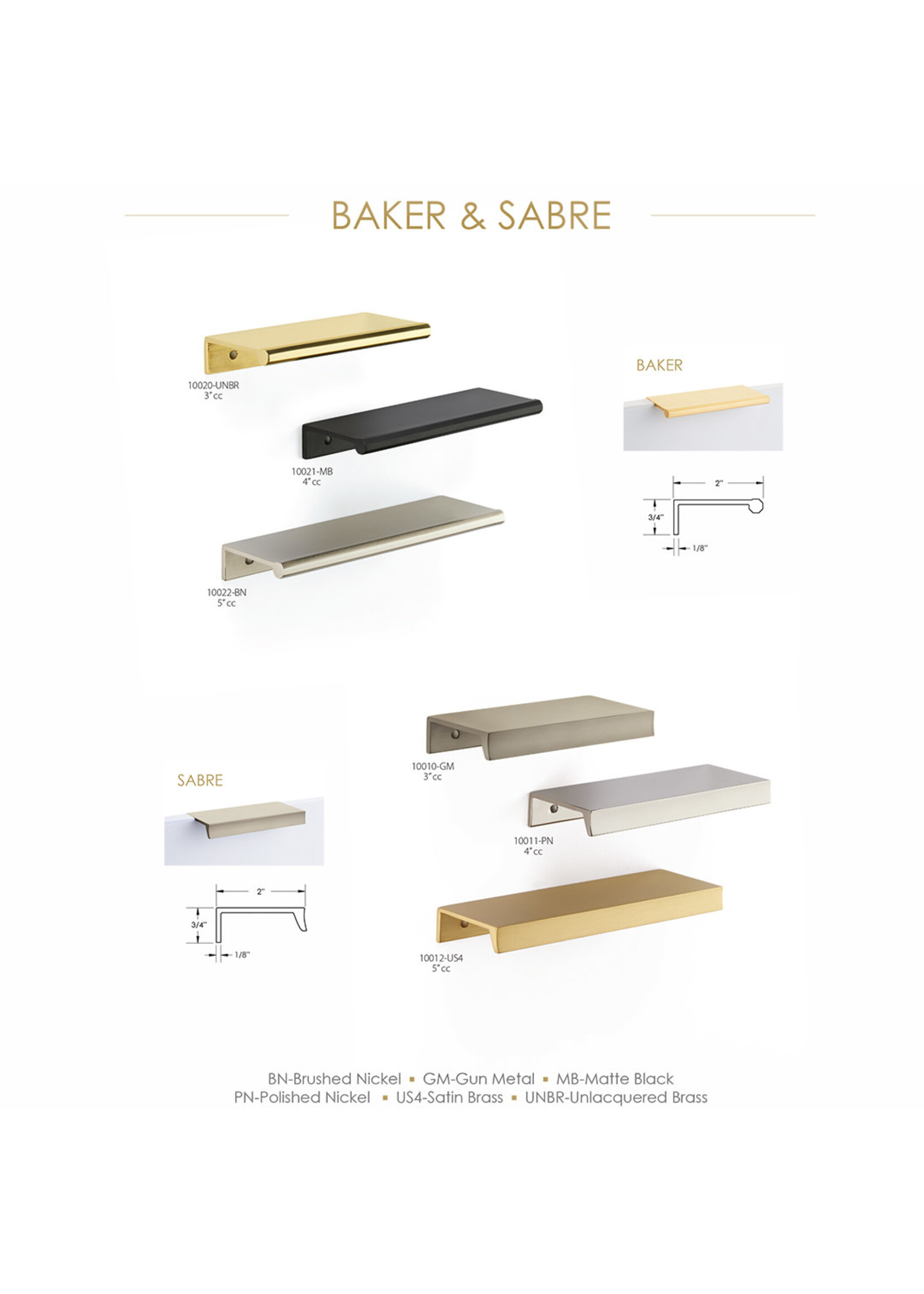 Schaub Baker Edge Pull