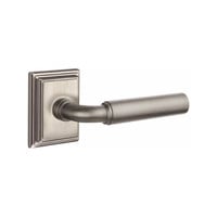 Manning Dummy Lever Satin Nickel - Wilshire Rosette