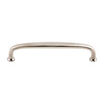 Top Knobs Charlotte Pull Polished Nickel - 6 in