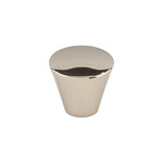 Top Knobs Cone Knob Polished Nickel - 1 1/16 in