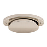 Top Knobs Dakota Cup Pull Polished Nickel - 4 in