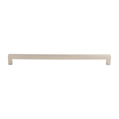 Top Knobs Square Bar Pull Brushed Satin Nickel - 12 in