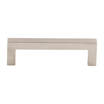 Top Knobs Square Bar Pull Brushed Satin Nickel - 3 3/4 in