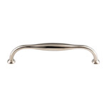 Top Knobs Shrewsbury D Pull Polished Nickel - 6 5/16 in