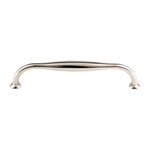 Top Knobs Shrewsbury D Pull Polished Nickel - 7 1/2 in