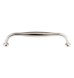 Top Knobs Shrewsbury D Pull Polished Nickel - 7 1/2 in