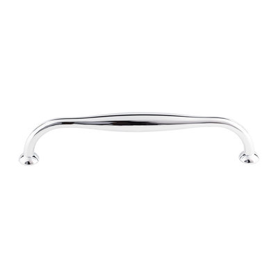 Top Knobs Shrewsbury D Pull Polished Chrome - 7 1/2 in
