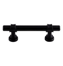 Top Knobs Bit Pull Flat Black - 3 in