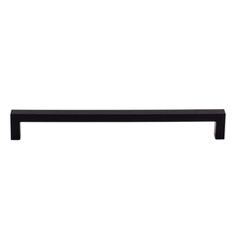 Top Knobs Square Bar Pull Flat Black - 8 13/16 in
