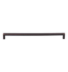 Top Knobs Square Bar Pull Tuscan Bronze - 17 5/8 in
