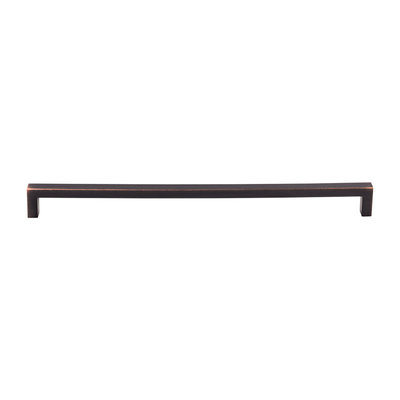 Top Knobs Square Bar Pull Tuscan Bronze - 17 5/8 in