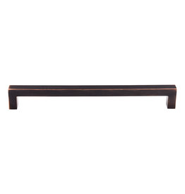 Top Knobs Square Bar Appliance Pull Tuscan Bronze - 18 in