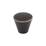 Top Knobs Cone Knob Tuscan Bronze - 1 1/16 in
