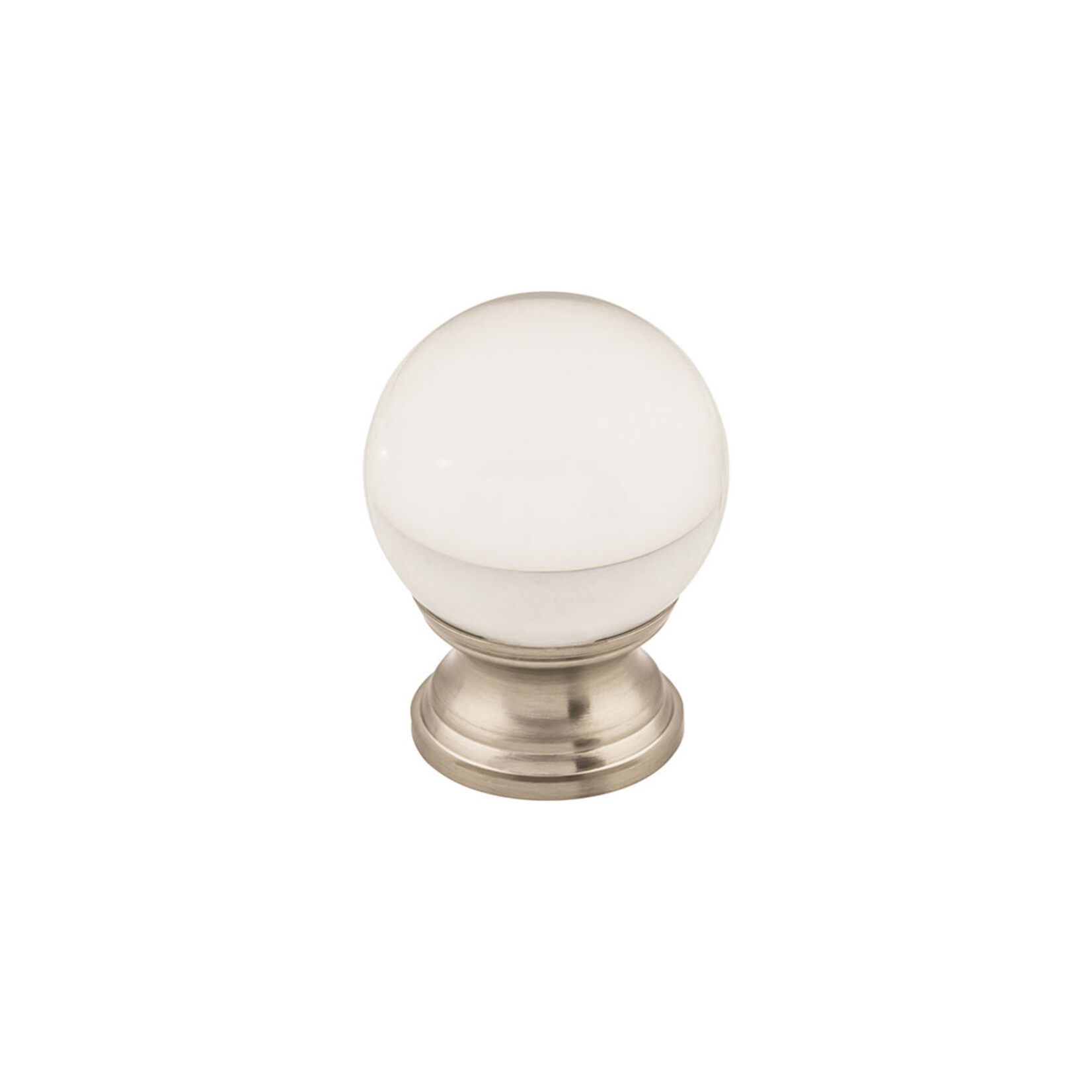 Top Knobs Clarity Clear Glass Knob
