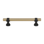 Top Knobs Bit Pull Honey Bronze & Flat Black - 5 1/16 in