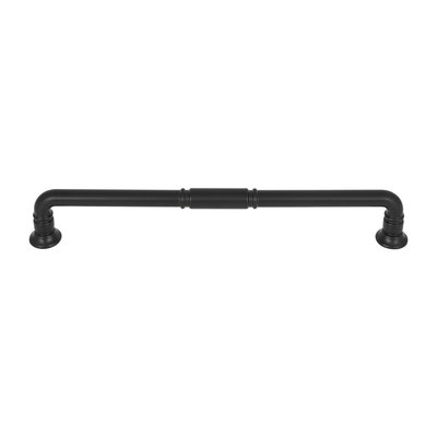 Top Knobs Kent Appliance Pull Flat Black - 12 in