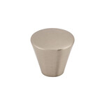 Top Knobs Cone Knob Brushed Satin Nickel - 1 1/8 in