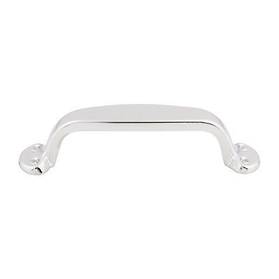 Top Knobs Trunk Pull Polished Chrome - 3 3/4 in