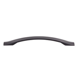 Top Knobs Crest Pull Flat Black - 6 1/4 in