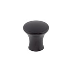 Top Knobs Oculus Knob Flat Black - 7/8 in