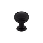 Top Knobs Eden Knob Flat Black - 1 in