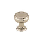 Top Knobs Eden Knob Polished Nickel - 1 in