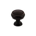 Top Knobs Eden Knob Tuscan Bronze - 1 3/16 in