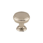 Top Knobs Eden Knob Polished Nickel - 1 3/16 in