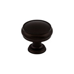 Top Knobs Eden Knob Oil Rubbed Bronze - 1 3/8 in