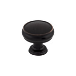 Top Knobs Eden Knob Tuscan Bronze - 1 3/8 in