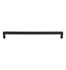 Top Knobs Amwell Bar Pull Flat Black - 15 in