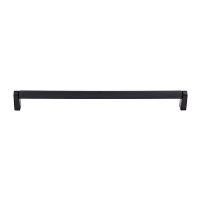 Top Knobs Amwell Bar Pull Flat Black - 15 in